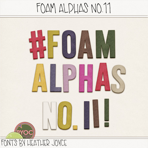 Foam Alphas No.11