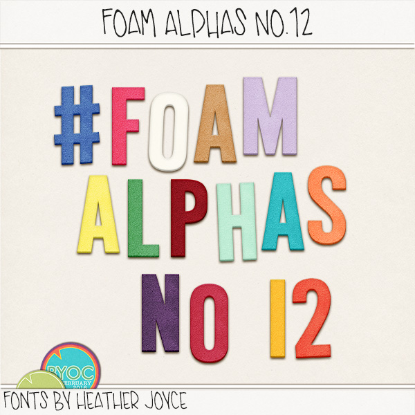 Foam Alphas No.12