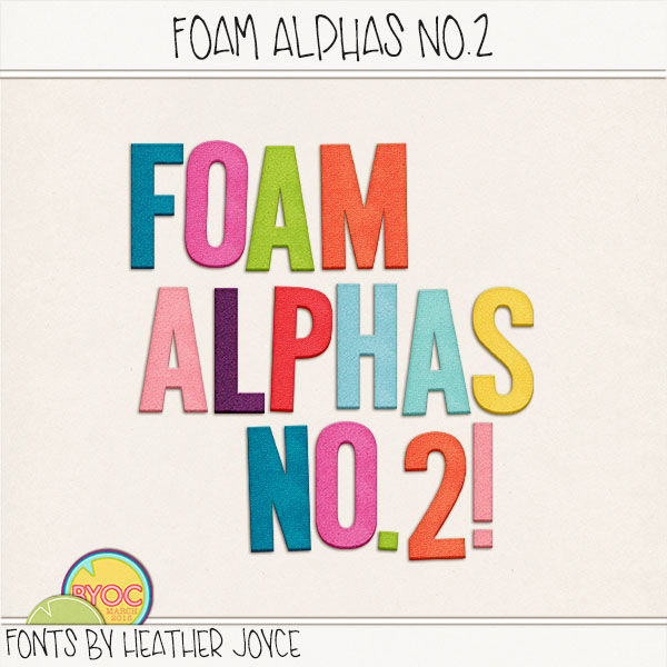 Foam Alphas No.2