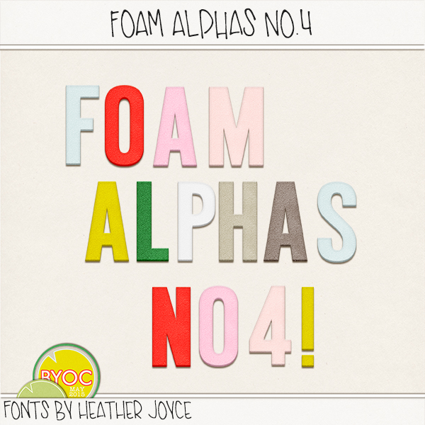 Foam Alphas No.4