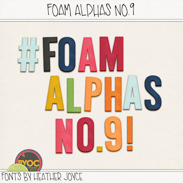 Foam Alphas No.9