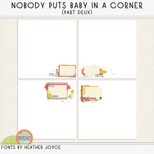 Nobody Puts Baby in a Corner