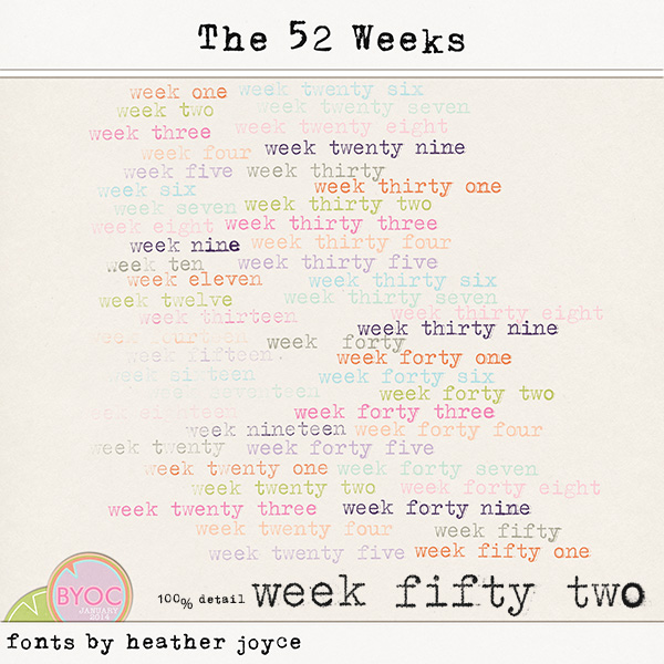 The 52 Weeks