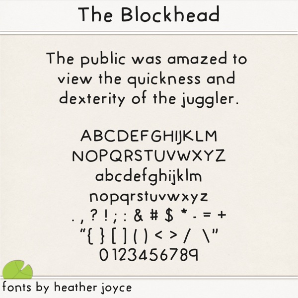 The Blockhead