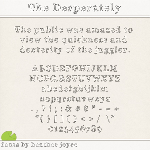 The Desperately