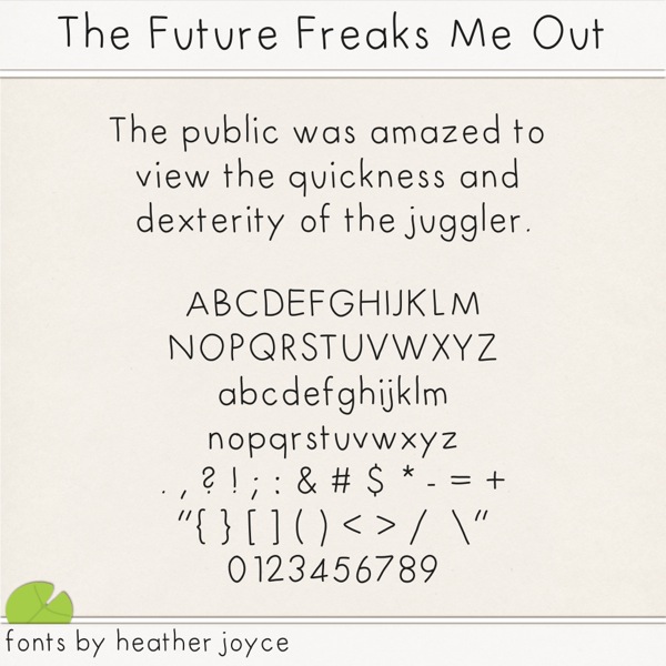 The Future Freaks Me Out