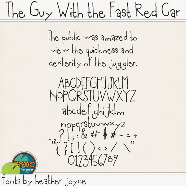 The Guy with the Fast Red Car