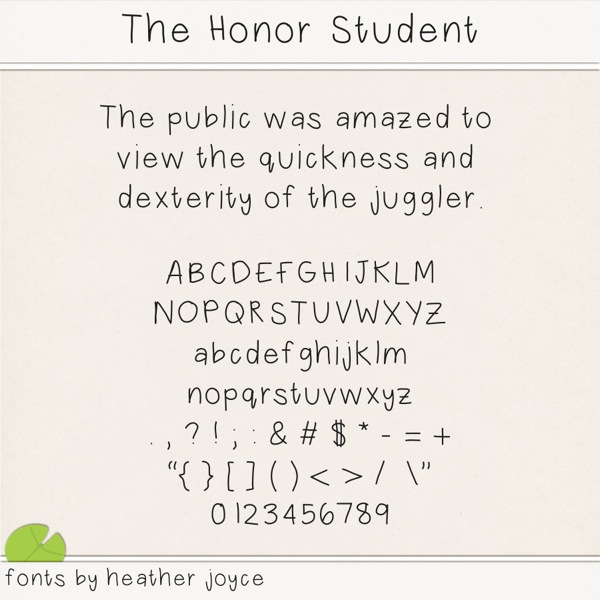 The Honor Student