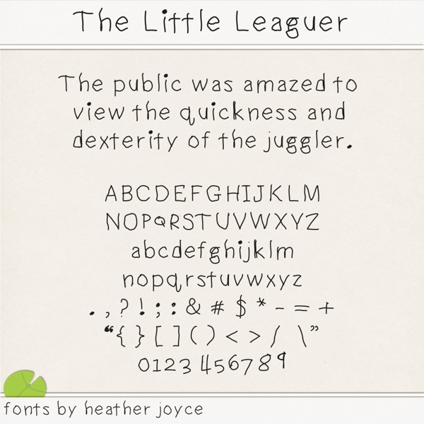 The Little Leaguer