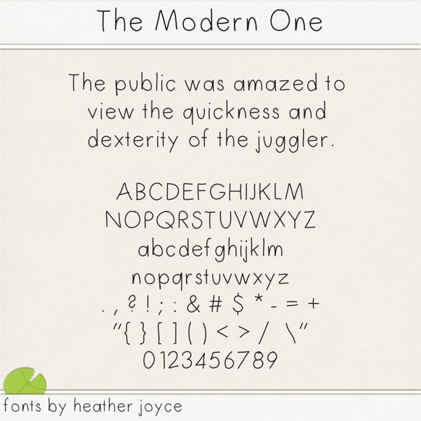The Modern One