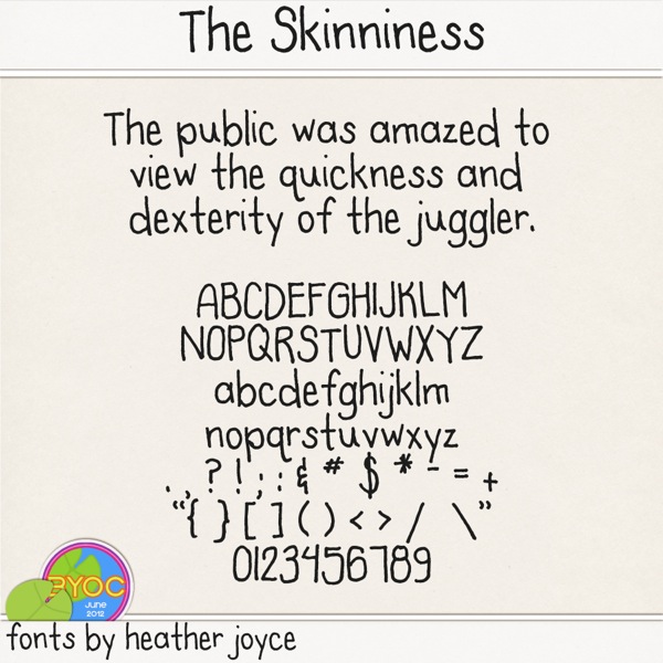 The Skinniness