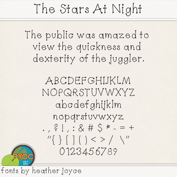 The Stars at Night
