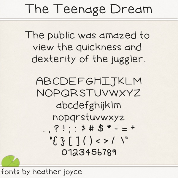 The Teenage Dream