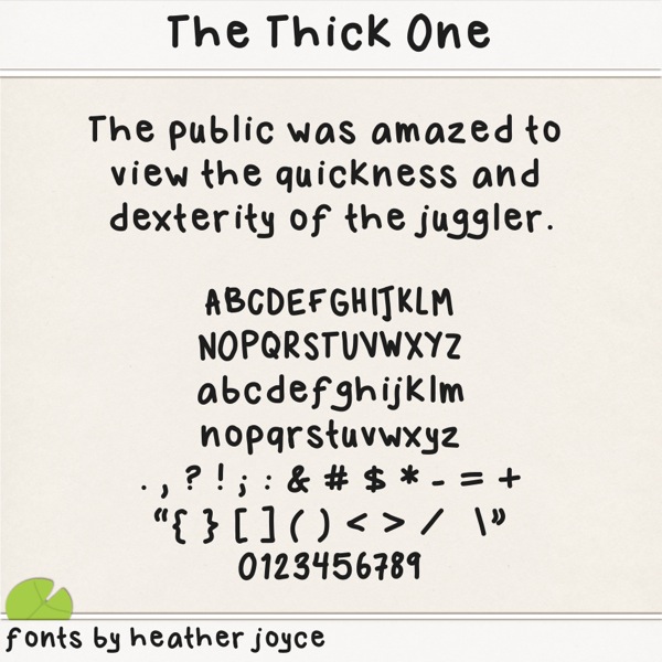 The Thick One