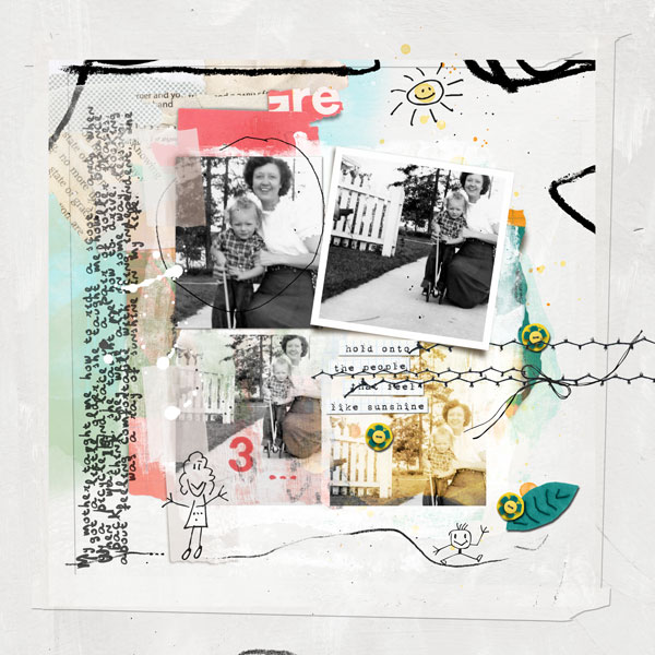 Sunshine In Her Soul: Mixed Media Artistry - Image 9
