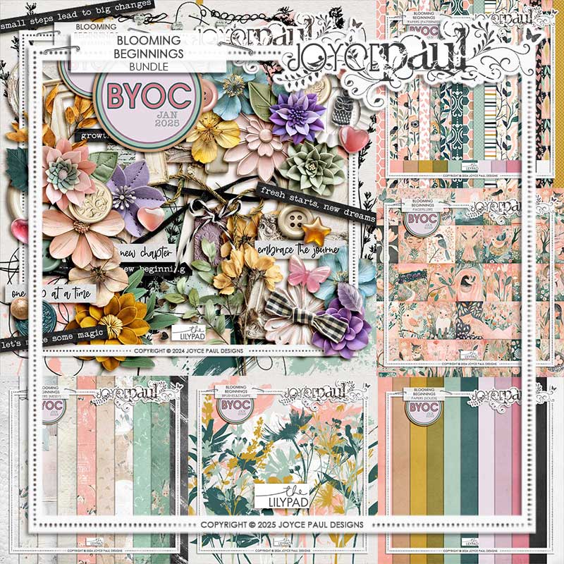 Blooming Beginnings | Bundle by Joyce Paul