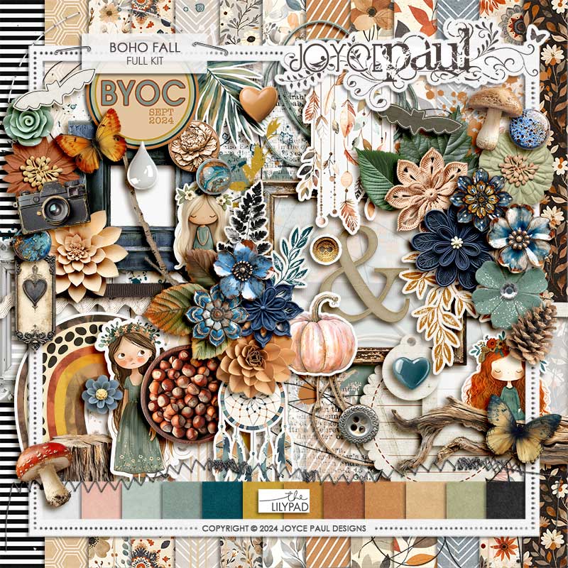 Boho Fall - Kit by Joyce Paul