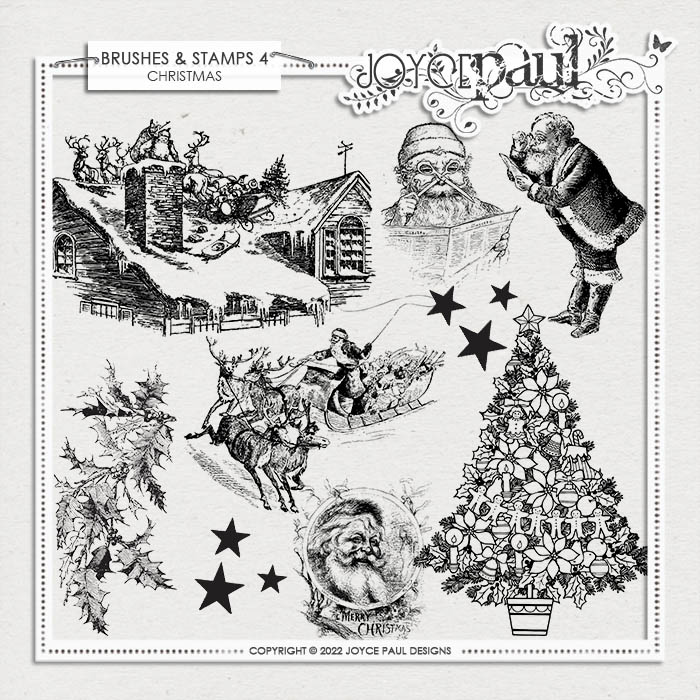 Brushes & Stamps 4 - Christmas
