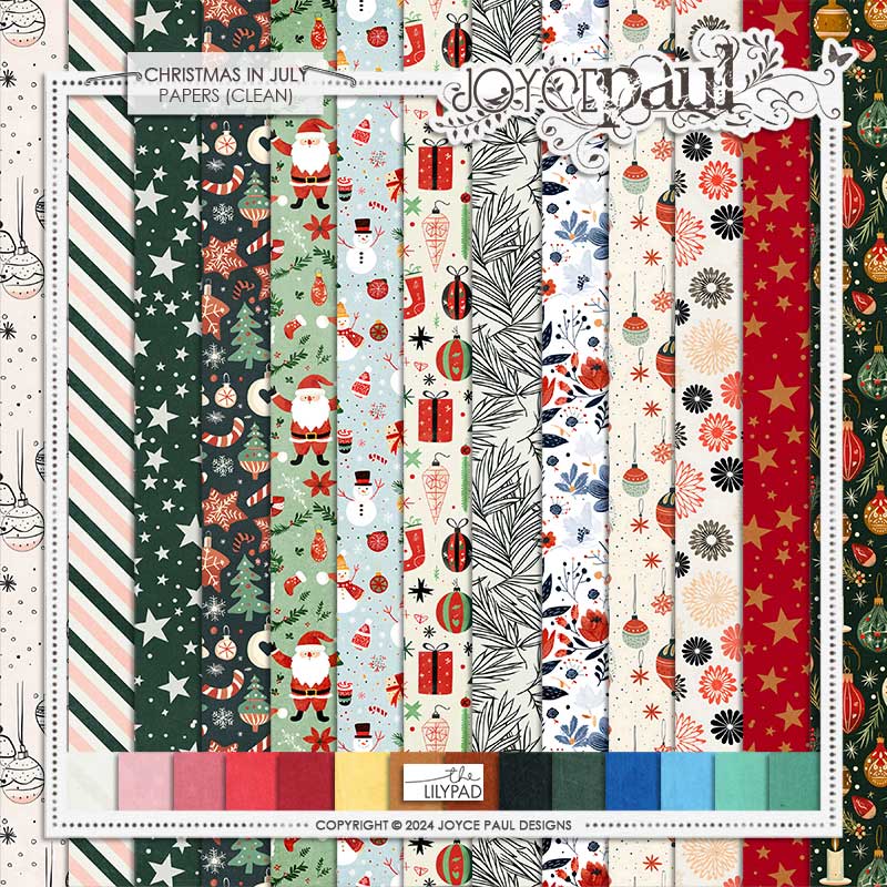 Christmas in July - Kit by Joyce Paul - Image 10