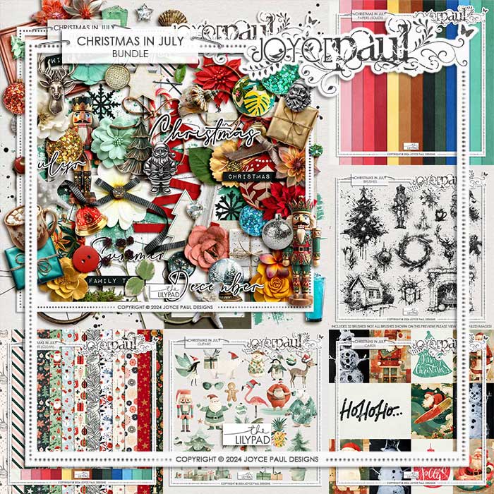 Christmas in July - Bundle by Joyce Paul