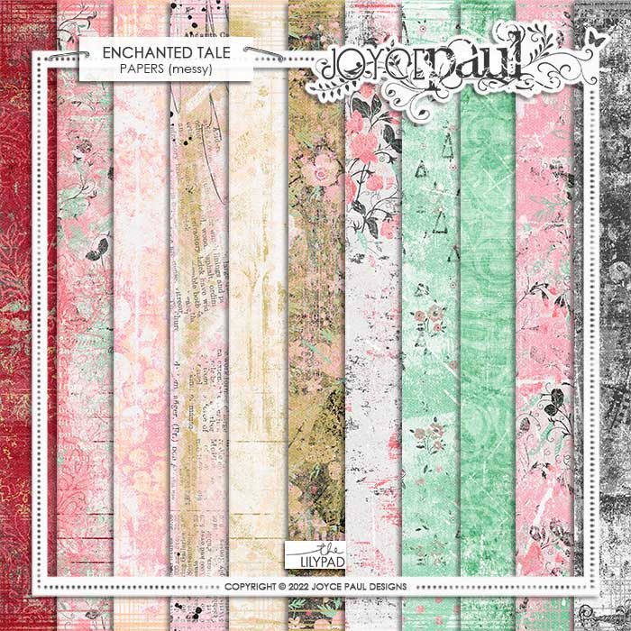 Enchanted Tale - Messy Papers