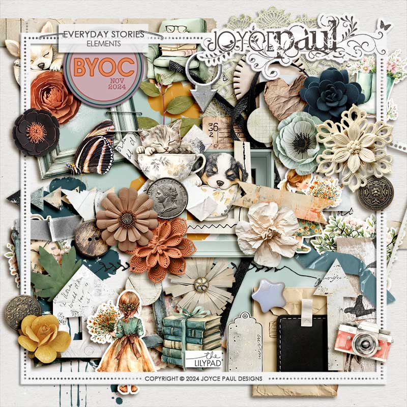 Everyday Stories - Full Kit by Joyce Paul - Image 2