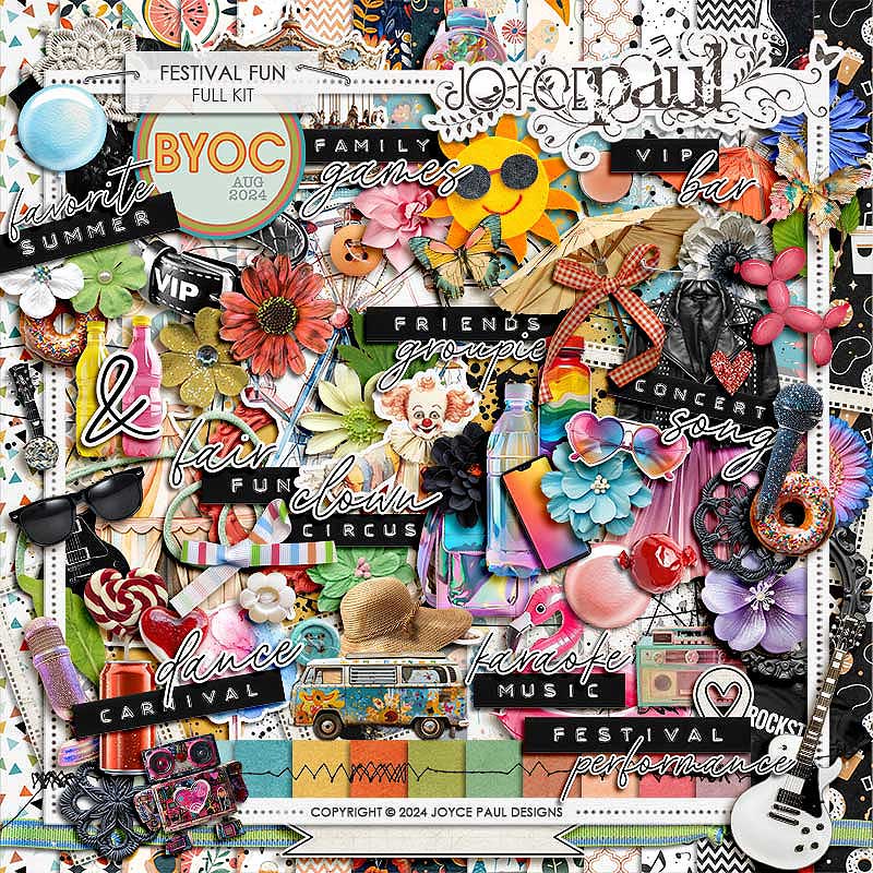 Festival Fun - Kit by Joyce Paul