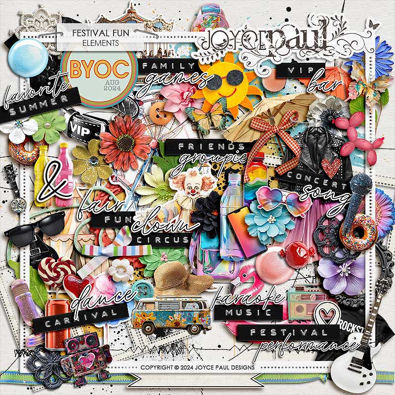 Festival Fun - Kit by Joyce Paul - Image 9