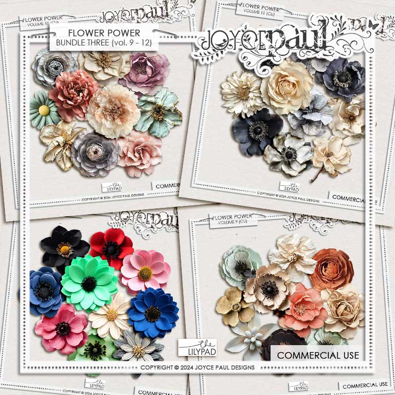 (CU) Flower Power - Bundle Three