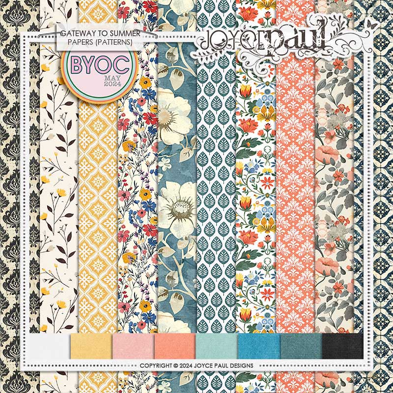 Gateway To Summer - Kit by Joyce Paul - Image 3