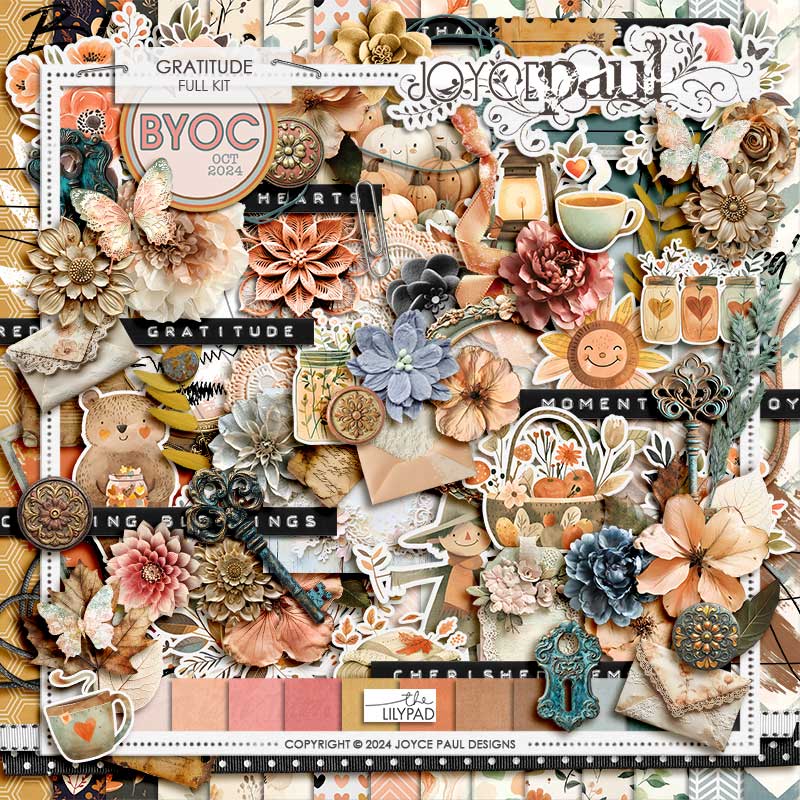 Gratitude - Kit by Joyce Paul - Image 2