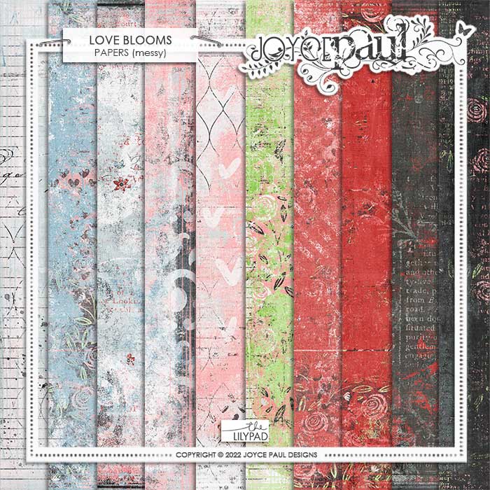 Love Blooms - Messy Papers