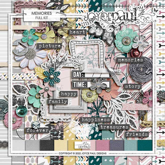 Memories - Full Kit by Joyce Paul