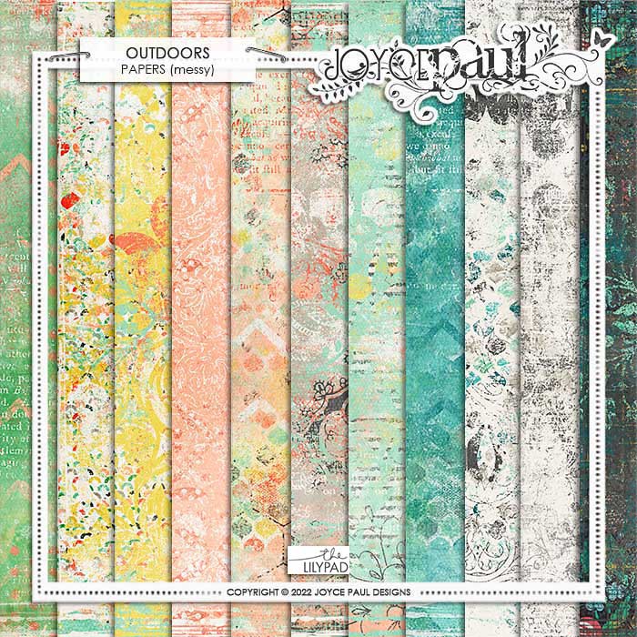 Outdoors - Messy Papers