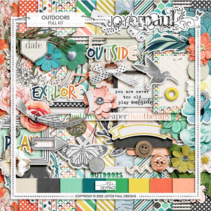 Outdoors - Full Kit by Joyce Paul