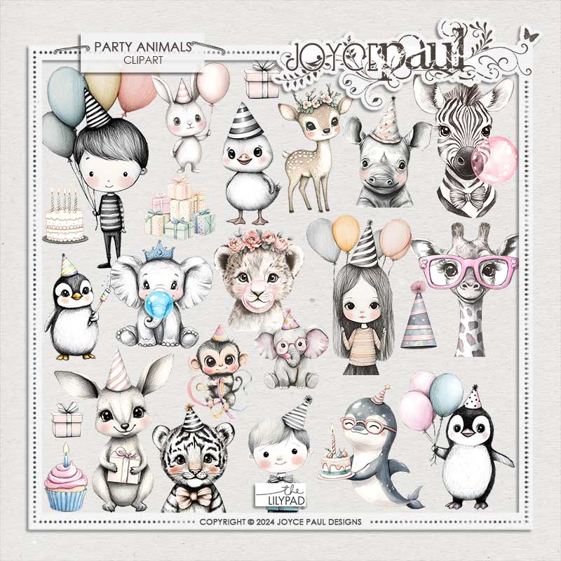 Party Animals - Bundle by Joyce Paul - Image 7