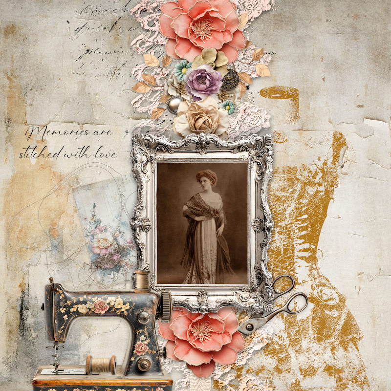 Shabby Chic - Brushes & Stamps by Joyce Paul - Image 3