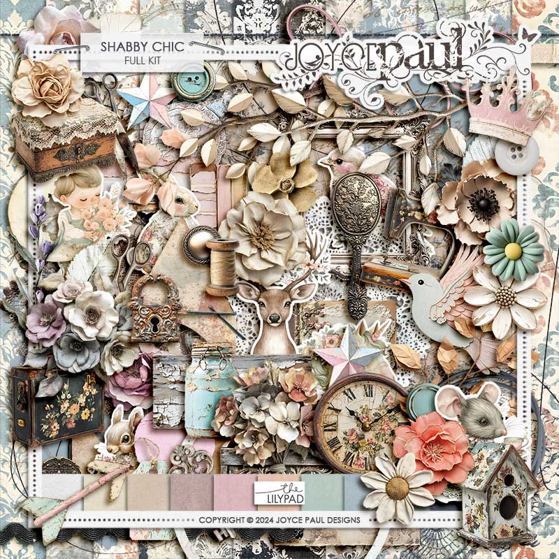 Shabby Chic - Kit by Joyce Paul