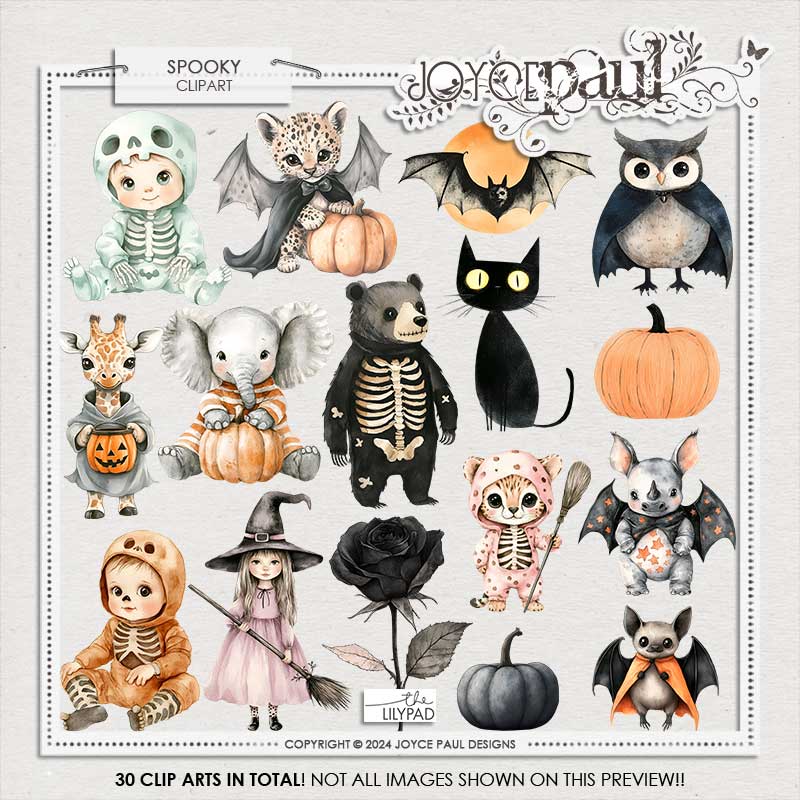 Spooky - Bundle by Joyce Paul Designs - Image 7