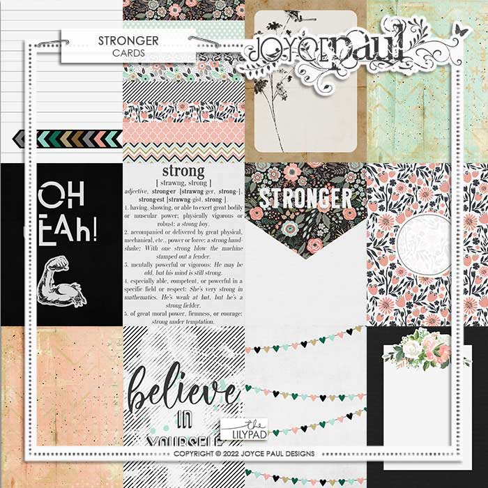 Stronger - Journal Cards