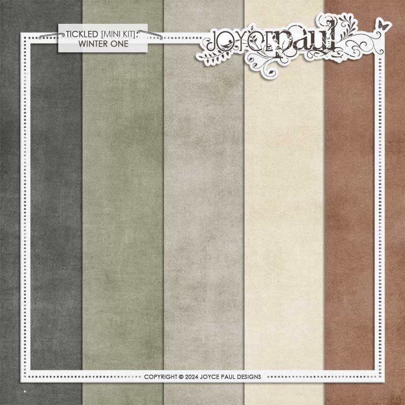 Tickled: Winter One Mini Kit by Joyce Paul - Image 6