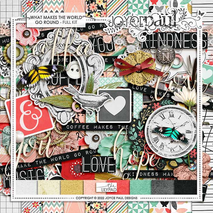 What Makes The World Go Round - Full Kit by Joyce Paul