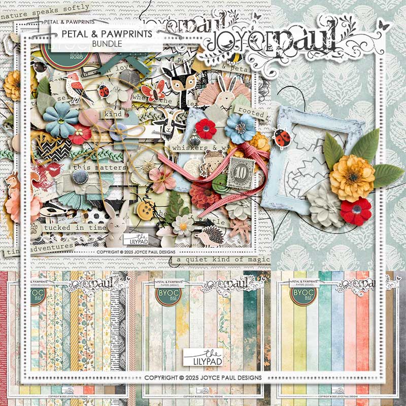 Petal & Pawprints | Bundle by Joyce Paul