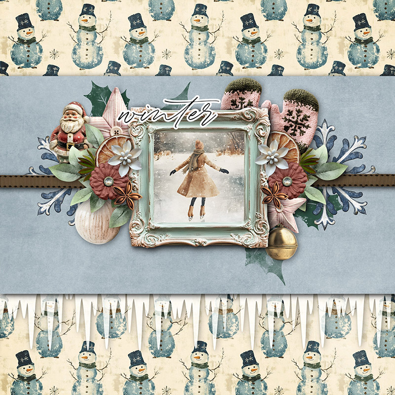 Winter Nostalgia - Kit by Joyce Paul - Image 5