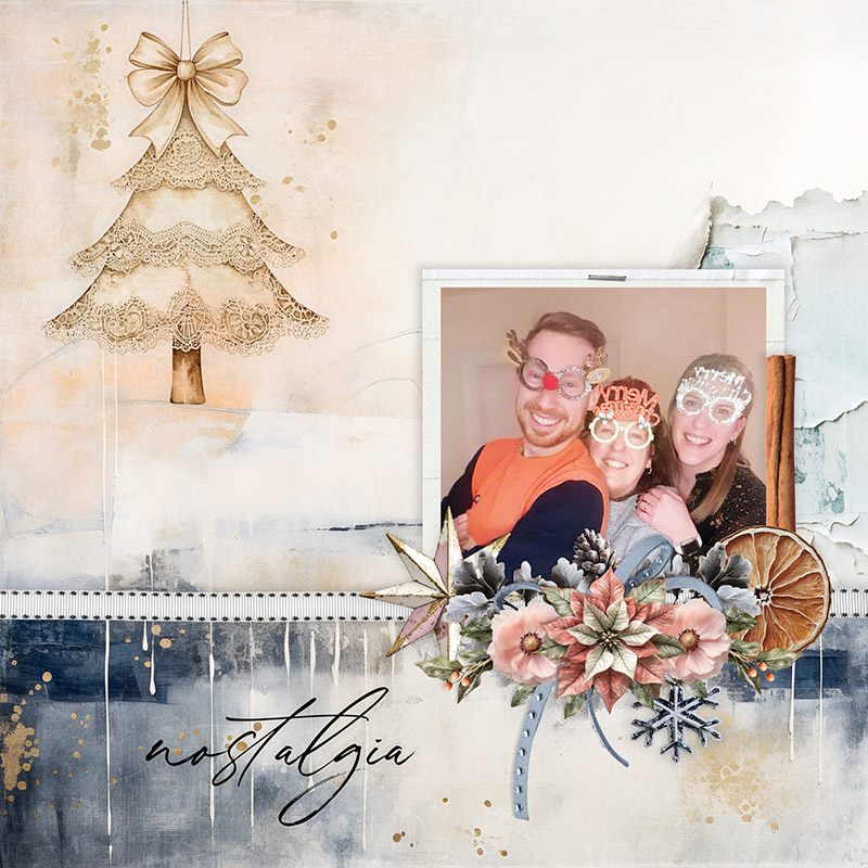 Winter Nostalgia - Junk Journal Papers by Joyce Paul - Image 6