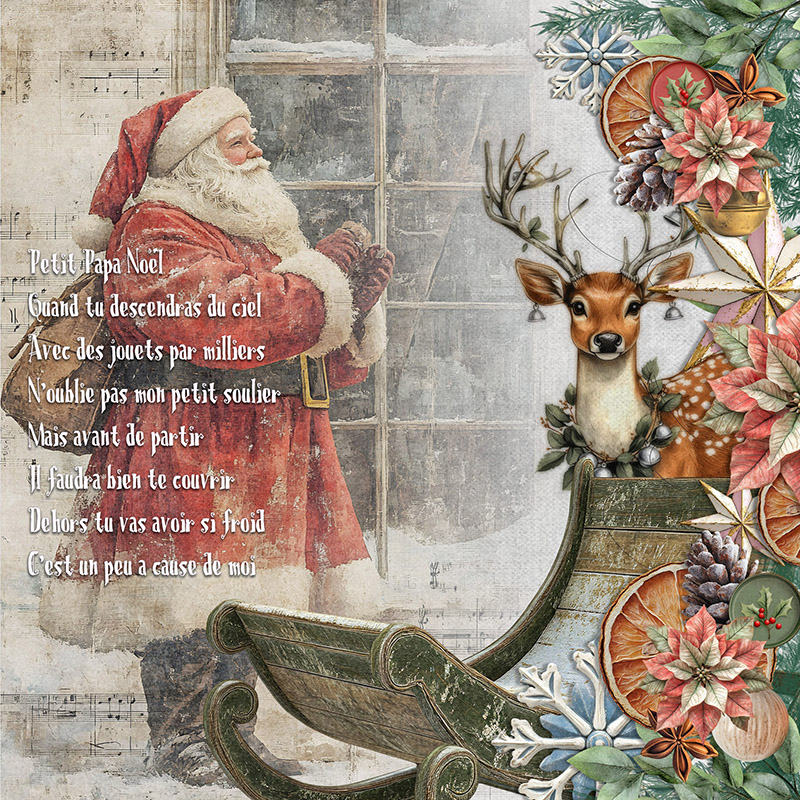 Winter Nostalgia - Brushes & Stamps by Joyce Paul - Image 7