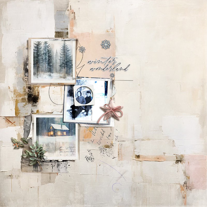 Winter Nostalgia - Junk Journal Papers by Joyce Paul - Image 8