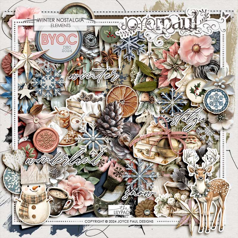 Winter Nostalgia - Kit by Joyce Paul - Image 9