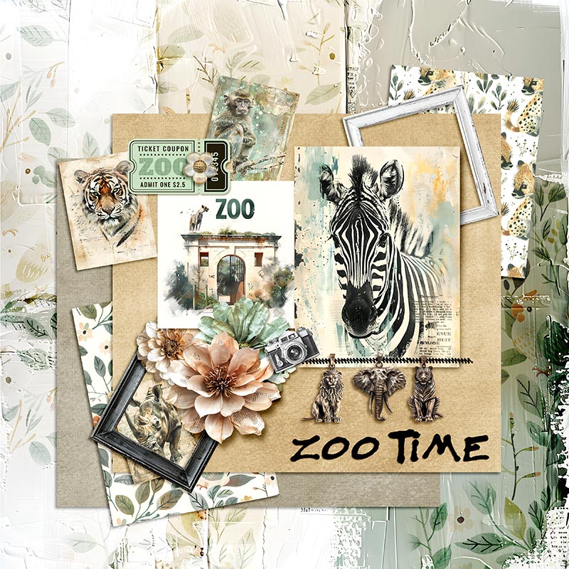 Zoo Time - Bundle by Joyce Paul - Image 7