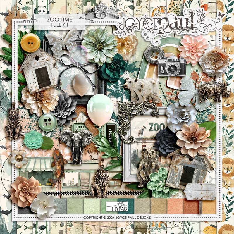 Zoo Time - Bundle by Joyce Paul - Image 8